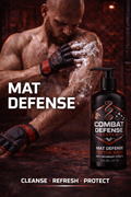 Mat Defense Peptide Wash | Athlete Skin Defense Body Wash | Combat Defense System